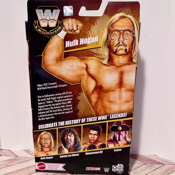 WWE Legends Series 22 Hulk Hogan Elite Collection Action Figure Target Exclusive - Picture 2 of 7